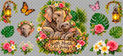16oz Animals-L  1624